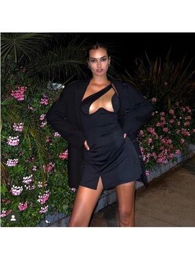God Save Queens Gigi Mesh Mini Dress